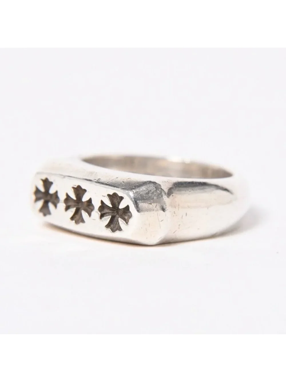 Chrome Hearts Ring Lil PJ Plus 925 Sterling Silver